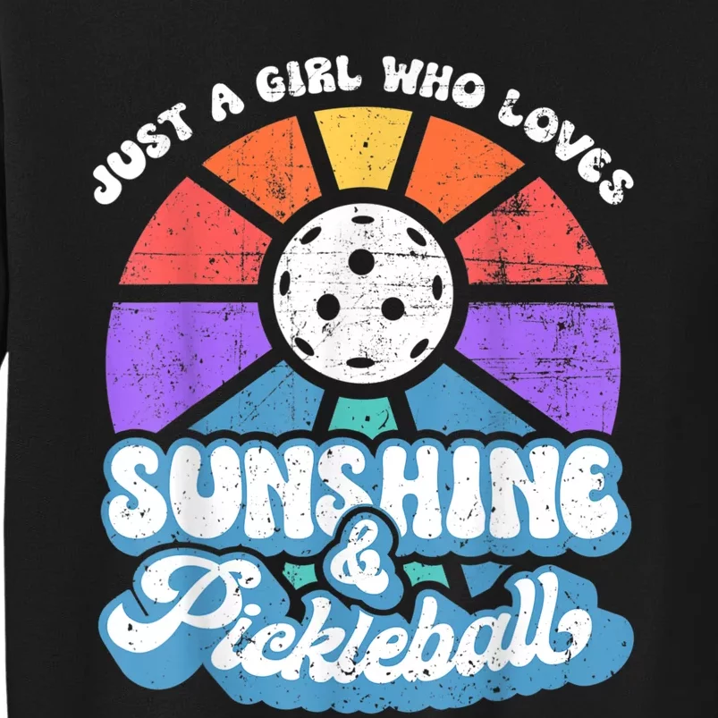 Pickleball, Womens Pickleball Tee, Pickleball Lover Tall Sweatshirt