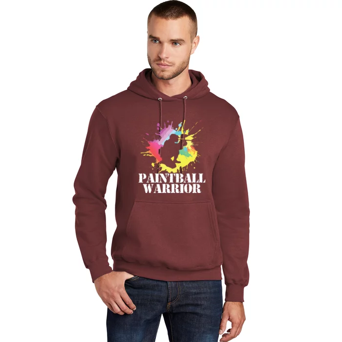 Paintball Warrior Paintball Player Birthday Party Hoodie