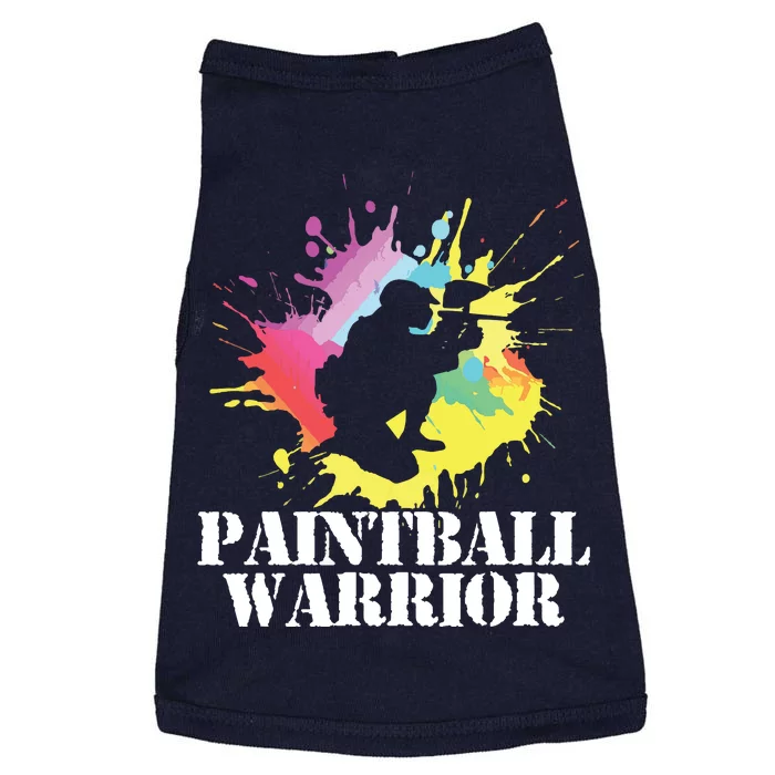 Paintball Warrior Paintball Player Birthday Party Doggie Tank