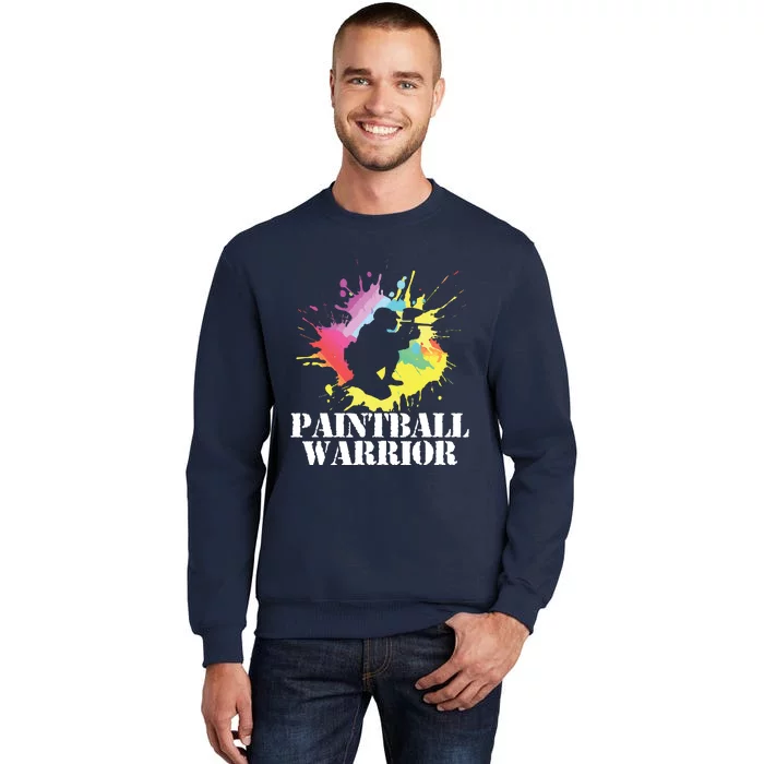 Paintball Warrior Paintball Player Birthday Party Sweatshirt