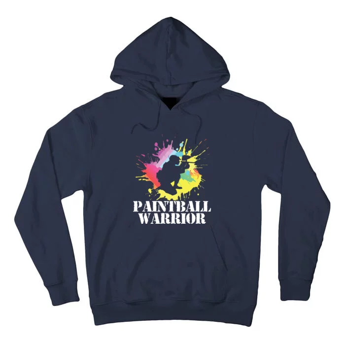 Paintball Warrior Paintball Player Birthday Party Tall Hoodie