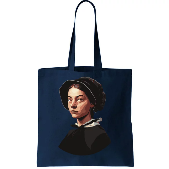 Pilgrim Woman Painting Tote Bag