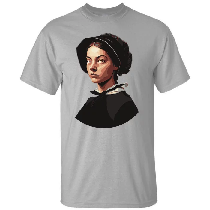 Pilgrim Woman Painting Tall T-Shirt