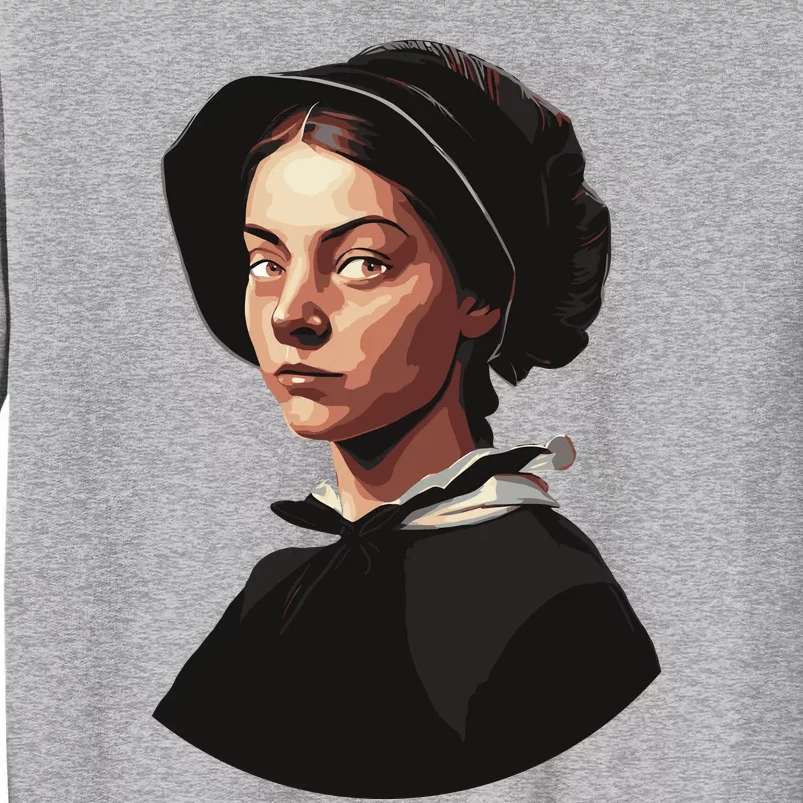 Pilgrim Woman Painting Tall Sweatshirt