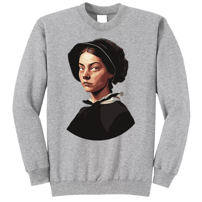 Pilgrim Woman Painting Tall Sweatshirt