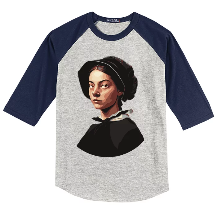 Pilgrim Woman Painting Kids Colorblock Raglan Jersey