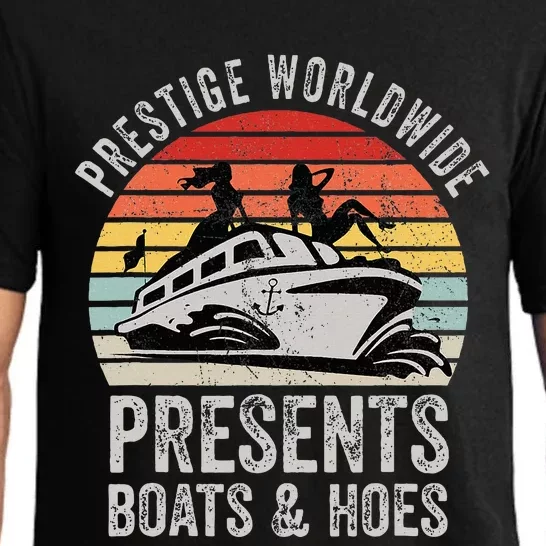 Prestige Worldwide Presents Boats And Hoes Pajama Set