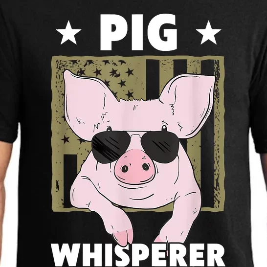 Pig Whisperer Pig Design For Hog Farmer Pajama Set