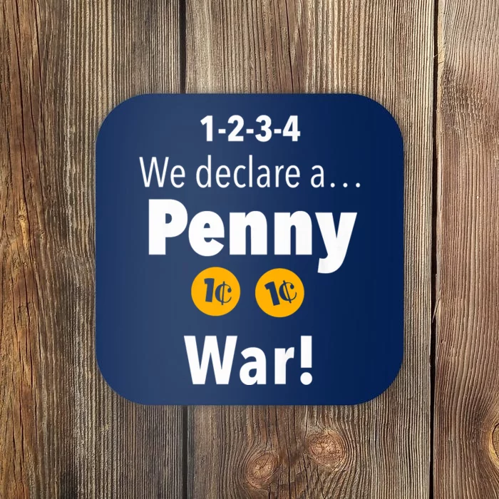 Penny War Premium Coaster