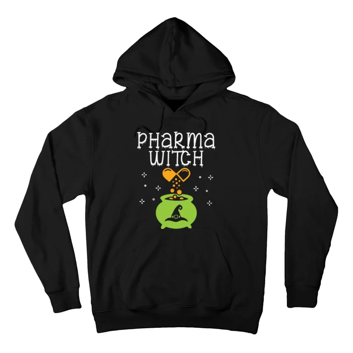 Pharmacy Witch Pharmacist Halloween Costume Pharmacy Pills Hoodie