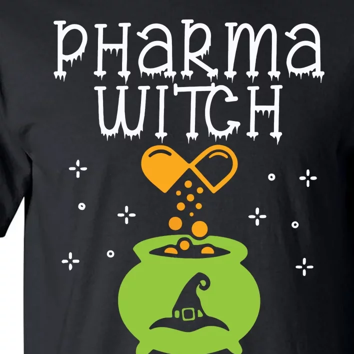 Pharmacy Witch Pharmacist Halloween Costume Pharmacy Pills Tall T-Shirt