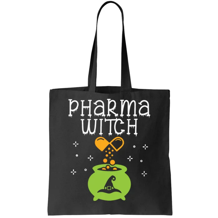 Pharmacy Witch Pharmacist Halloween Costume Pharmacy Pills Tote Bag