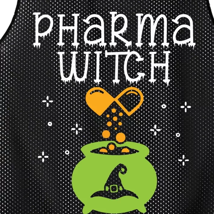 Pharmacy Witch Pharmacist Halloween Costume Pharmacy Pills Mesh Reversible Basketball Jersey Tank