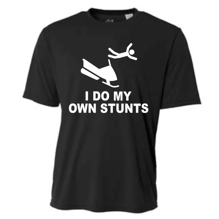 Personal Watercraft PWC I Do My Own Stunts Jet Ski Gift Cooling Performance Crew T-Shirt