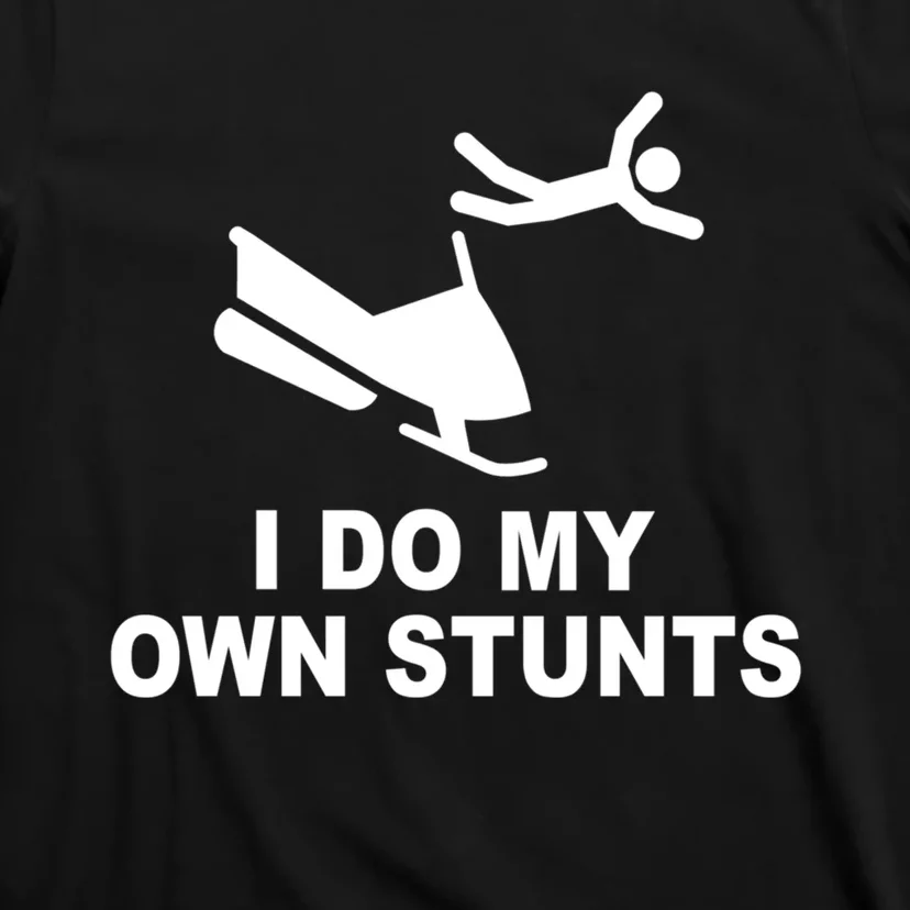 Personal Watercraft PWC I Do My Own Stunts Jet Ski Gift T-Shirt