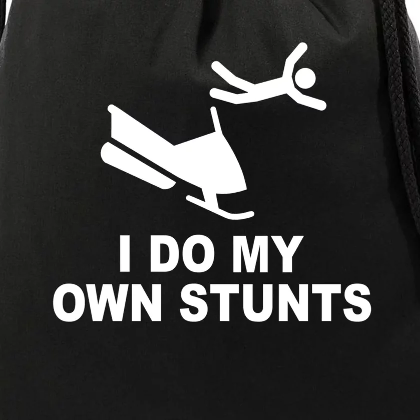 Personal Watercraft PWC I Do My Own Stunts Jet Ski Gift Drawstring Bag