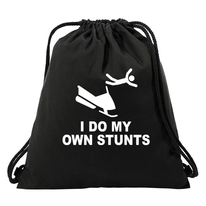 Personal Watercraft PWC I Do My Own Stunts Jet Ski Gift Drawstring Bag