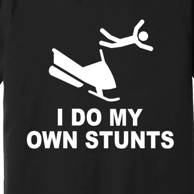 Personal Watercraft PWC I Do My Own Stunts Jet Ski Gift Premium T-Shirt