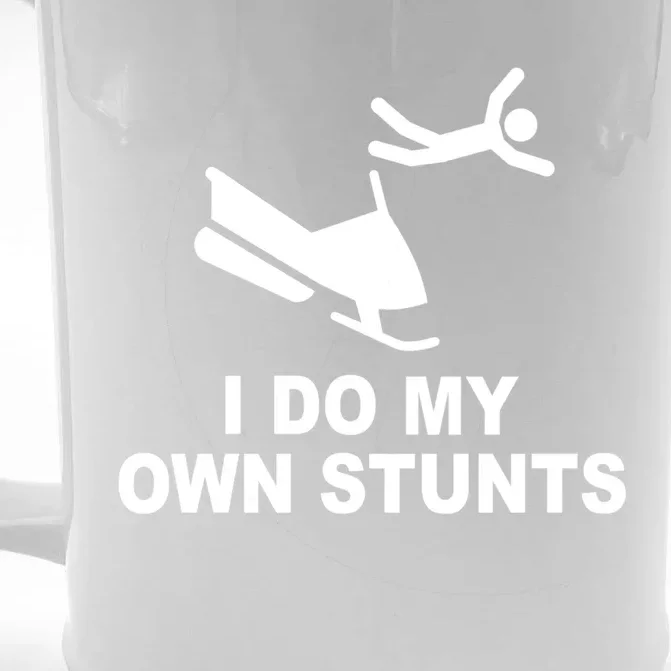 Personal Watercraft PWC I Do My Own Stunts Jet Ski Gift Front & Back Beer Stein