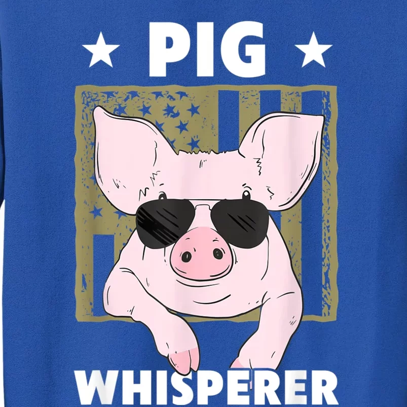 Pig Whisperer Pig Design For Hog Farmer Sweatshirt