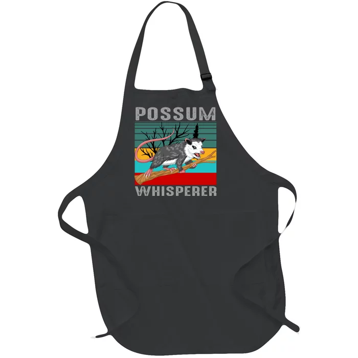 Possum Whisperer Full-Length Apron With Pocket