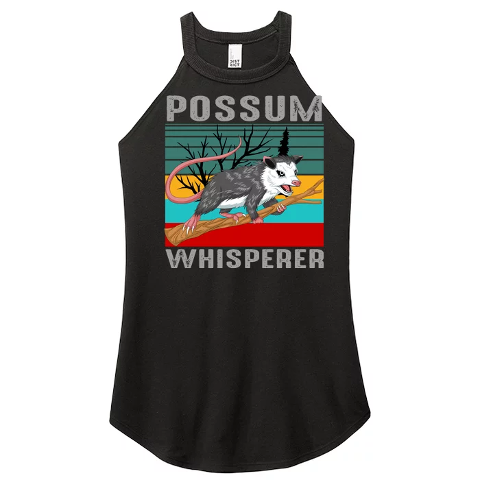 Possum Whisperer Women’s Perfect Tri Rocker Tank