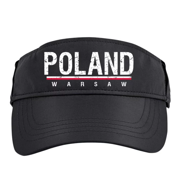 Poland Warsaw Adult Drive Performance Visor