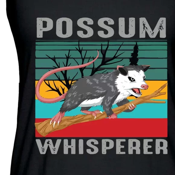 Possum Whisperer Ladies Essential Flowy Tank