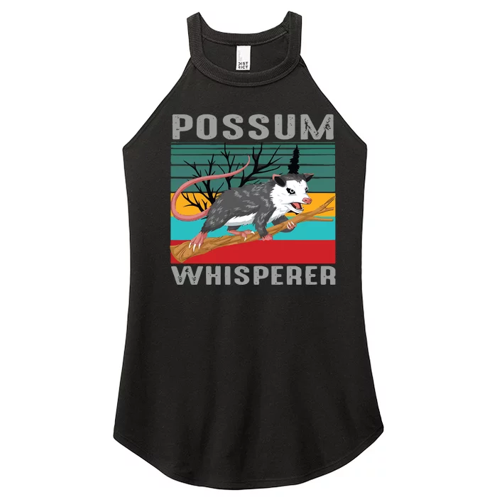 Possum Whisperer Women’s Perfect Tri Rocker Tank