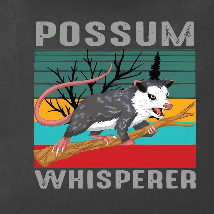 Possum Whisperer Zip Tote Bag