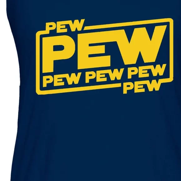 Pew Wars Ladies Essential Flowy Tank