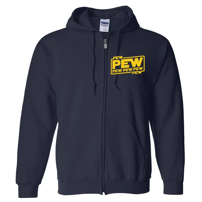 Pew Wars Full Zip Hoodie