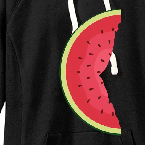 Palestine Watermelon Women's Fleece Hoodie