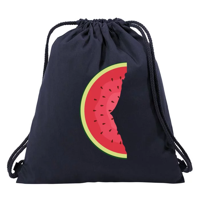 Palestine Watermelon Drawstring Bag