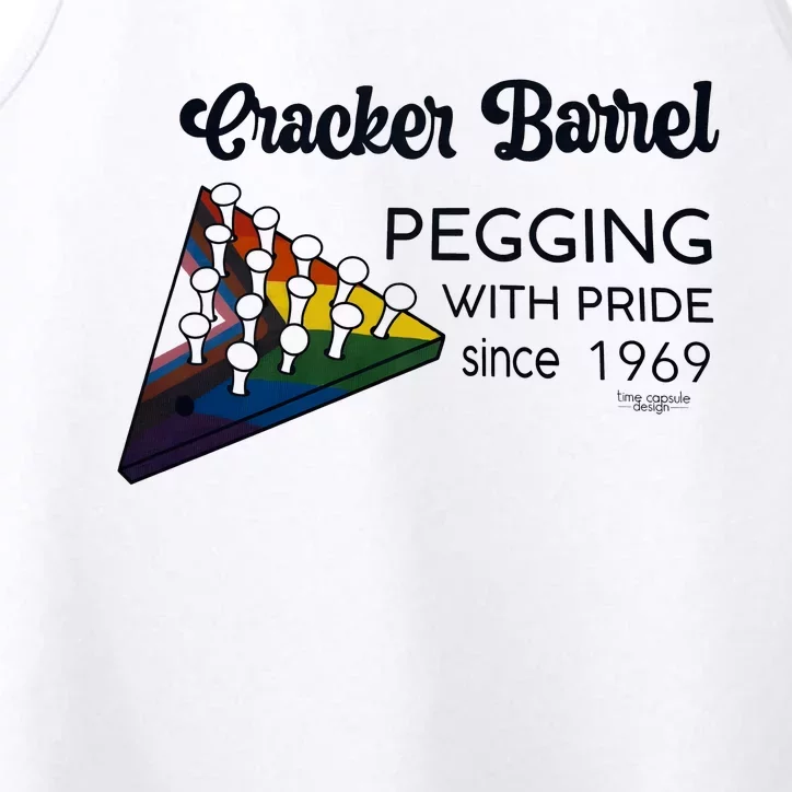 Pegging With Pride Cracker Barrel Performance Tank