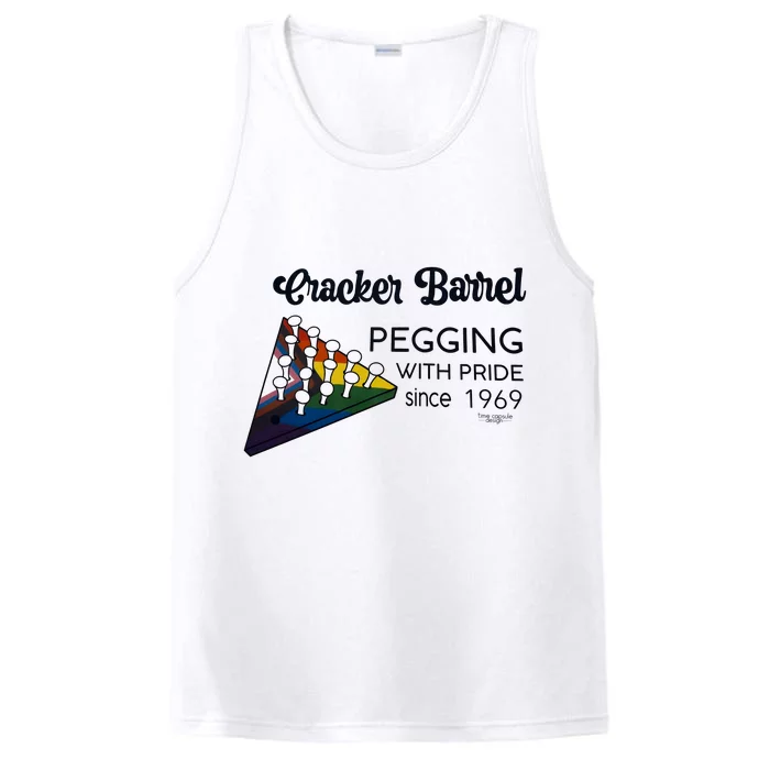 Pegging With Pride Cracker Barrel Performance Tank