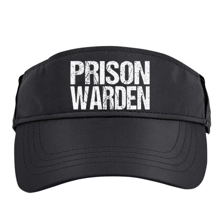 Prison Warden Police Officer Guard Lazy Halloween Costume Adult Drive Performance Visor