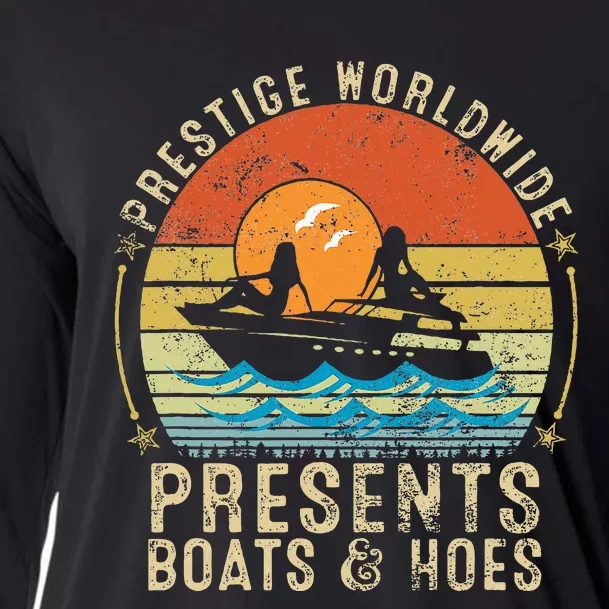 Prestige Worldwide Presents Boats And Hoes Cooling Performance Long Sleeve Crew