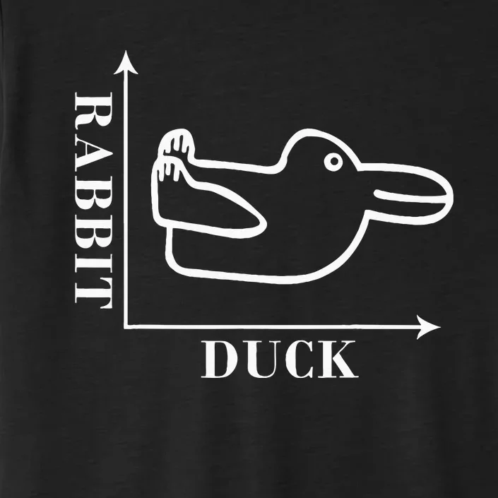 Philosophy Wittgenstein Rabbit Duck Illusion ChromaSoft Performance T-Shirt