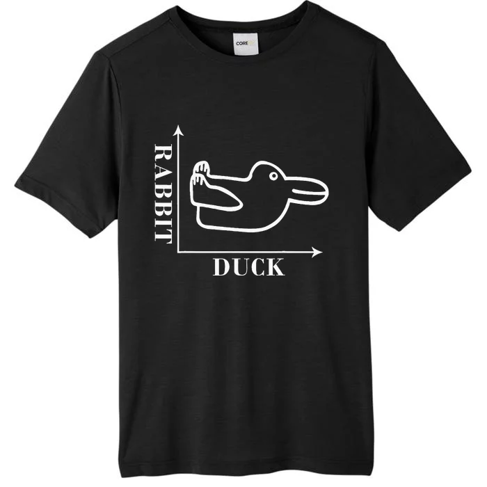 Philosophy Wittgenstein Rabbit Duck Illusion ChromaSoft Performance T-Shirt