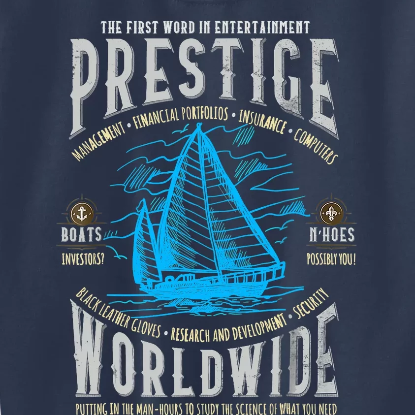 Prestige Worldwide Step Brothers Boats Kids Sweatshirt