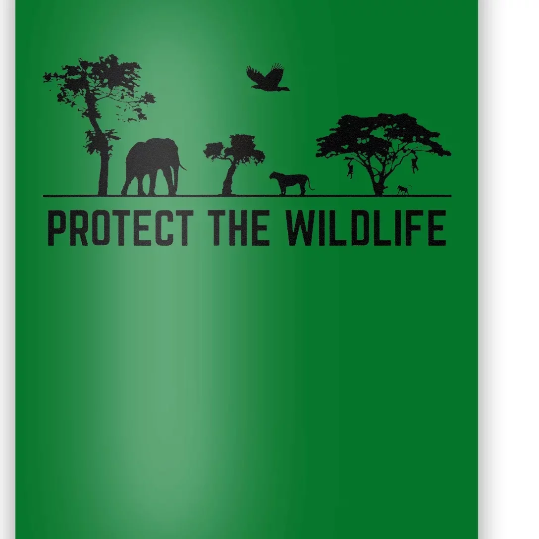 Protect Wildlife Safari Animal Conservancy Nature Earth Day Poster