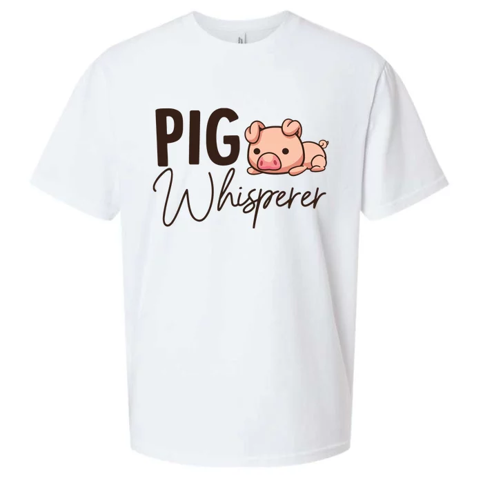 Pig Whisperer Shirts Gift For Pig Lover Sueded Cloud Jersey T-Shirt