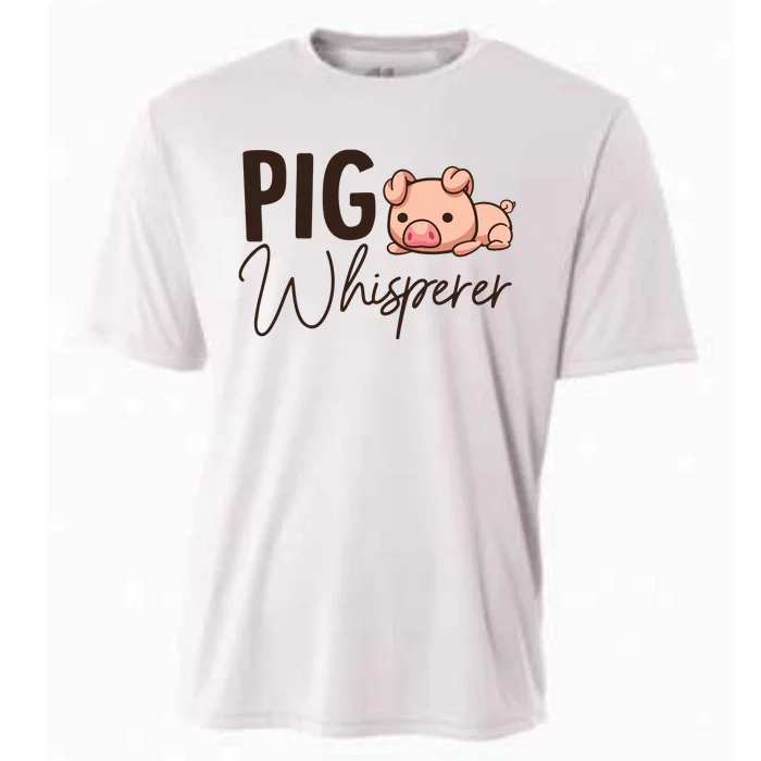 Pig Whisperer Shirts Gift For Pig Lover Cooling Performance Crew T-Shirt