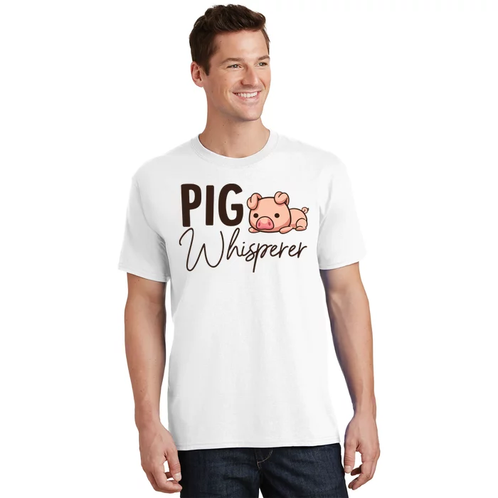 Pig Whisperer Shirts Gift For Pig Lover T-Shirt