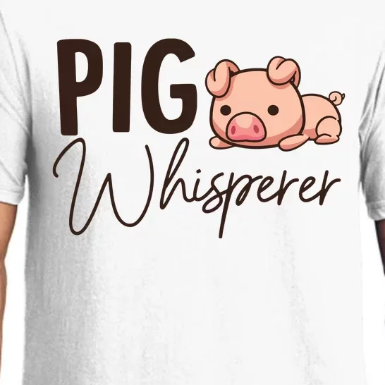 Pig Whisperer Shirts Gift For Pig Lover Pajama Set