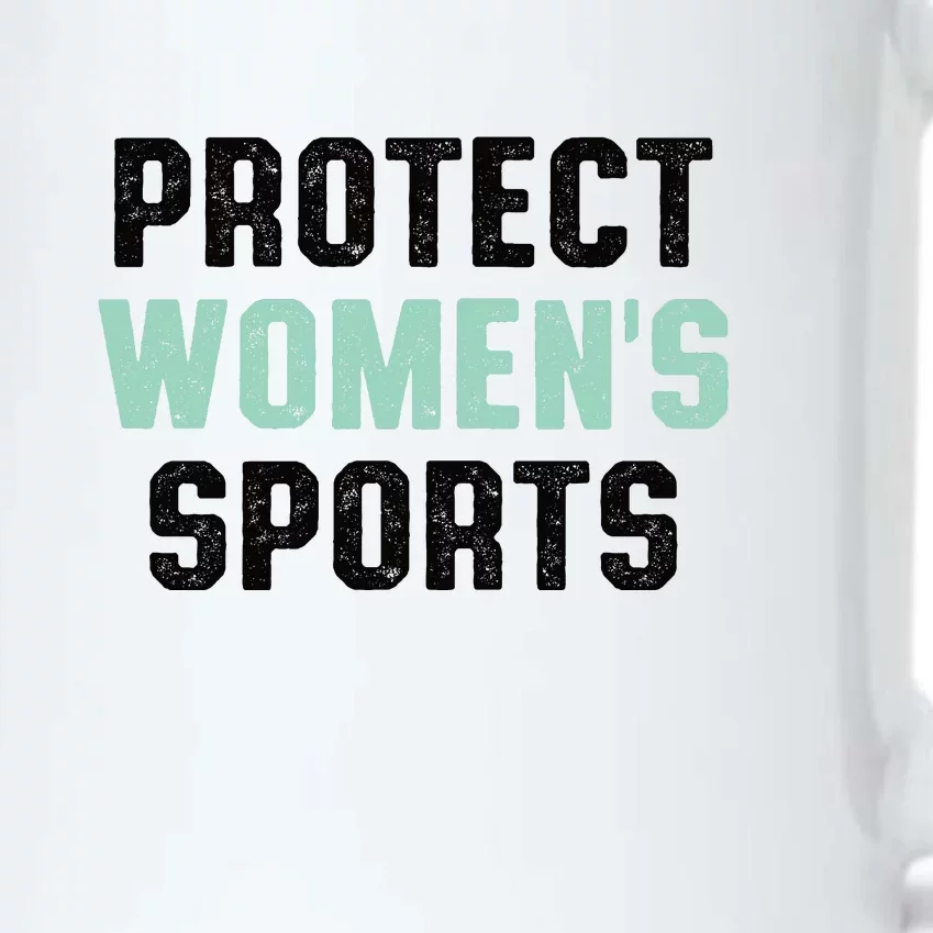 Protect Womens Sports Support Riley Gaines Black Color Changing Mug