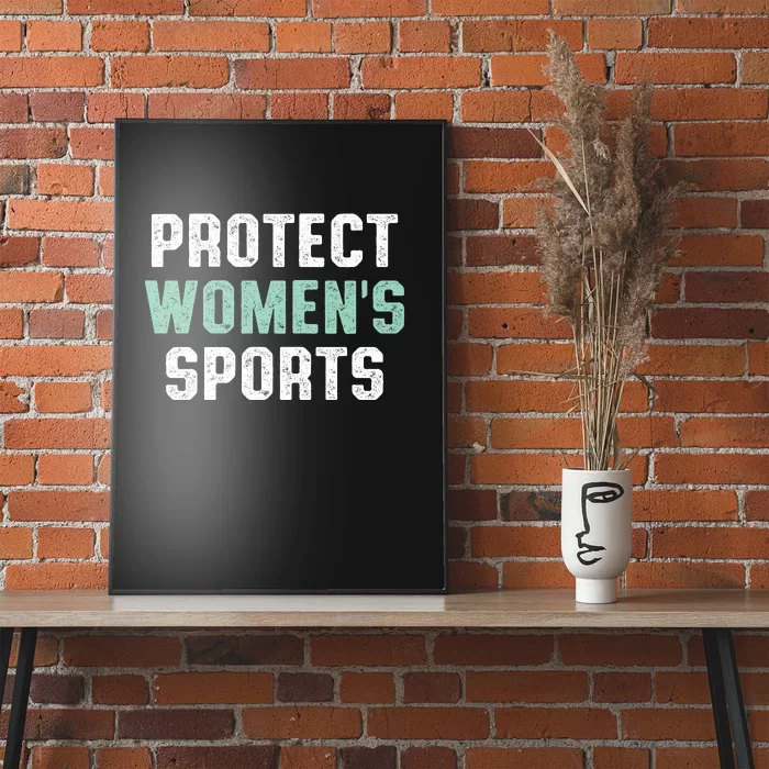 Protect Womens Sports Support Riley Gaines Poster