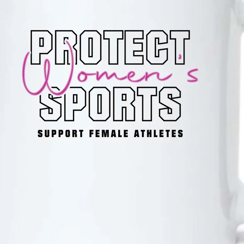 Protect Womens Sports Support Female Athletes Black Color Changing Mug