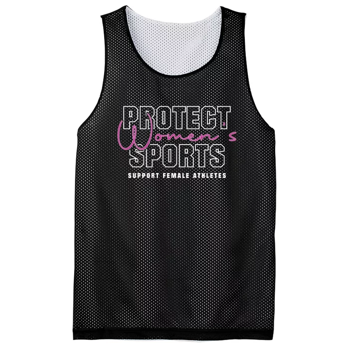 Protect Womens Sports Support Female Athletes Mesh Reversible Basketball Jersey Tank